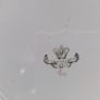 Green & Gold Antique Display Plate Image 3