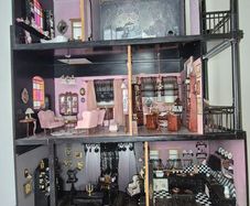 art house , doll house, miniature