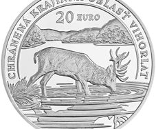 Slovakia 20 Euro Silver (.925) Shiny Coin 2023 - Vihorlat Protected Landscape Area