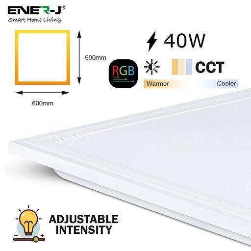 40 W 600 x 600 mm LED Panel Light RGB Colour Changing