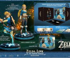 zelda and link collectors statue Nintendo f4f
