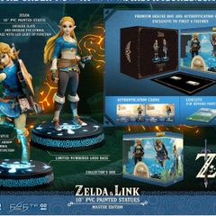 zelda and link collectors statue Nintendo f4f