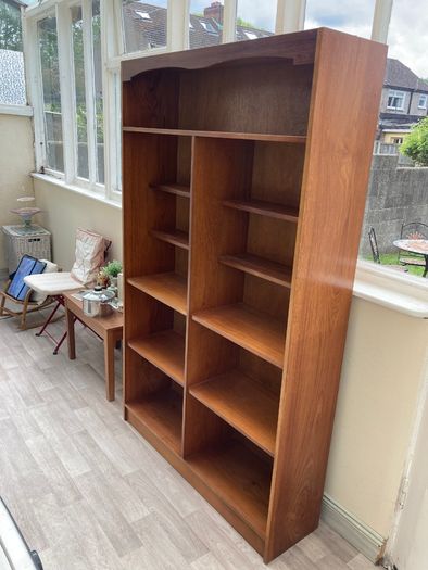 Bookcase / Bookshelf - Mid Century - Large.