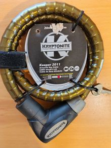 Kryptonite Keeper 2011 Armoured Key Cable Lock