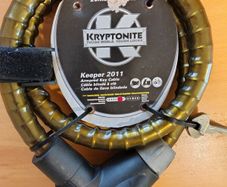 Kryptonite Keeper 2011 Armoured Key Cable Lock