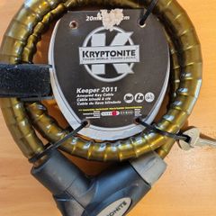 Kryptonite Keeper 2011 Armoured Key Cable Lock