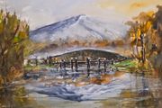 digby bridge watercolour