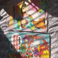 80s annual and colouring book