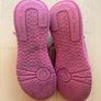M&S Good Move Trainers. Black with Hot Pink Soles and Laces Image 3