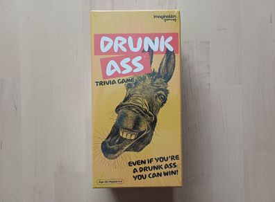 Drunk Ass Party Trivia Card Game 2021 NEW SEALED