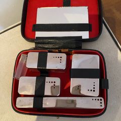 Travel set of trinket boxes