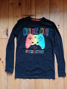 Age 11-12 Game On Top Tshirt