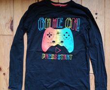 Age 11-12 Game On Top Tshirt