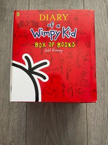 Diary of a wimpy kid book of box 1-11