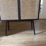Black Rattan Cabinet HM Image 3