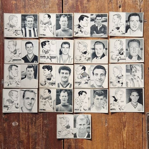 Vintage 1961 Leaf Gum Football Trading Cards, free postage