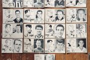 Vintage 1961 Leaf Gum Football Trading Cards, free postage