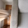 Grey Fabric DFS sofa Image 3
