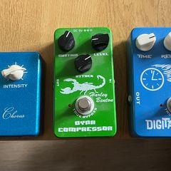 Harley Benton guitar effects pedals
