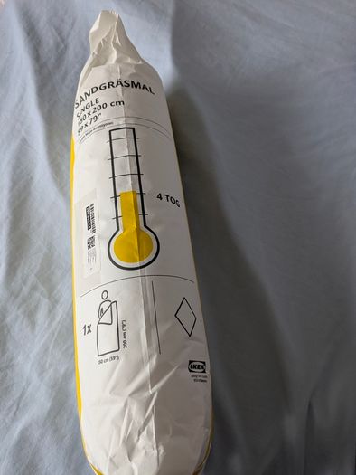 IKEA 4 tog summer single duvet