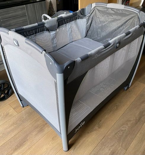 Joie Excursion Travel Cot With Bouncer & Changer