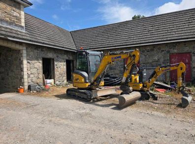 Mini digger hire