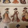 50pcs Vintage Transparent Stickers Decals Image 7