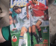 Leeds Utd Vs Man Utd match programme