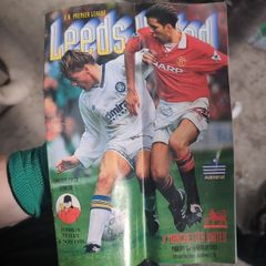 Leeds Utd Vs Man Utd match programme