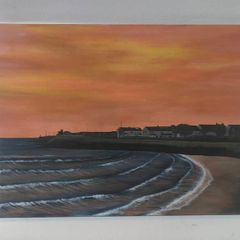 Original acrylic landscape painting
