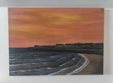 Original acrylic landscape painting