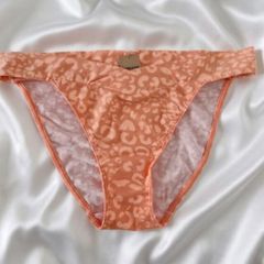 Victoria's Secret Stretch Cotton Crossover Cotton Bikini Knickers  Orange s. M