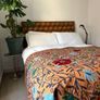 Hand embroidered Suzani Bedspreads / Throws Image 8