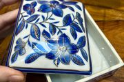 Vintage Porcelain Jewellery Box