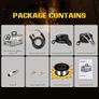 140 Amp MIG Welder 240V Machine Stick/Flux Core MIG/Lift TIG 3 in 1 Welding Machine with IGBT Inverter and 1lb Welding Wire, for Metal DIY Projects/Home/Farm/Car Image 2