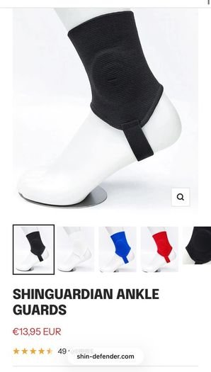 Shin defender youth black
