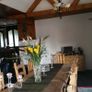 Pair of Pub Chandeliers with Shades - Reclaimed from Former Village Bar Image 3