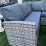 8 Seater Firepit Table Rattan Dining Set Image 4