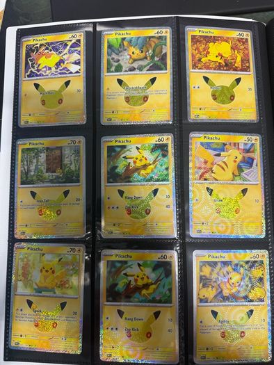 Pokemon Cards Binder + Poster 30th