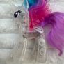 My Little Pony Princess Celestia Explore Equestria Sparkle Bright Light Up DAMAGED approx. 10 cm. Used Please see photos Image 5