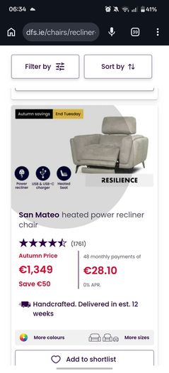 Power Recliner Chair