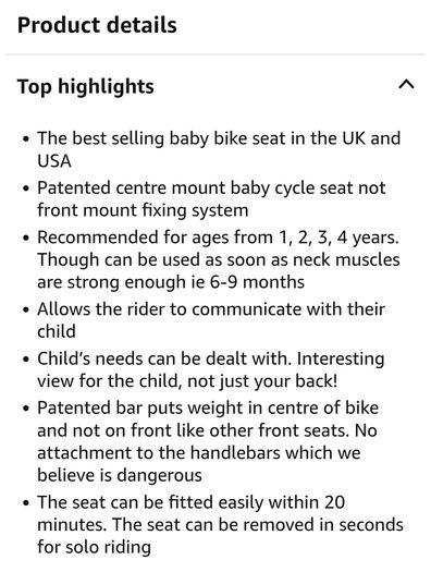 Bike Seat