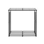 Outdoor Firewood Rack with Roof 143cm Image 9