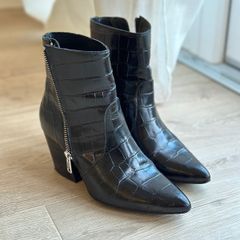 All Saints Leather Ankle Boots