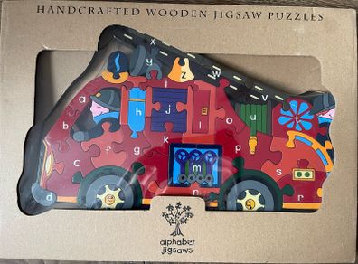 Alphabet Fire engine Jigsaw puzzle Brand new