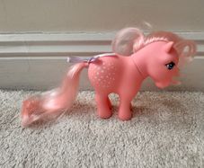 My Little Pony 35th Anniversary Cotton Candy 2017 Used Please see photos