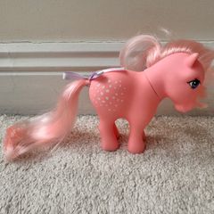 My Little Pony 35th Anniversary Cotton Candy 2017 Used Please see photos