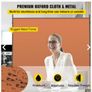 Office Partition Room Divider Wall 71" x 72" Privacy Office Divider Brown Image 4
