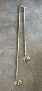 Curtain poles