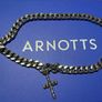 Skulls In Cross Necklace chain Image 4